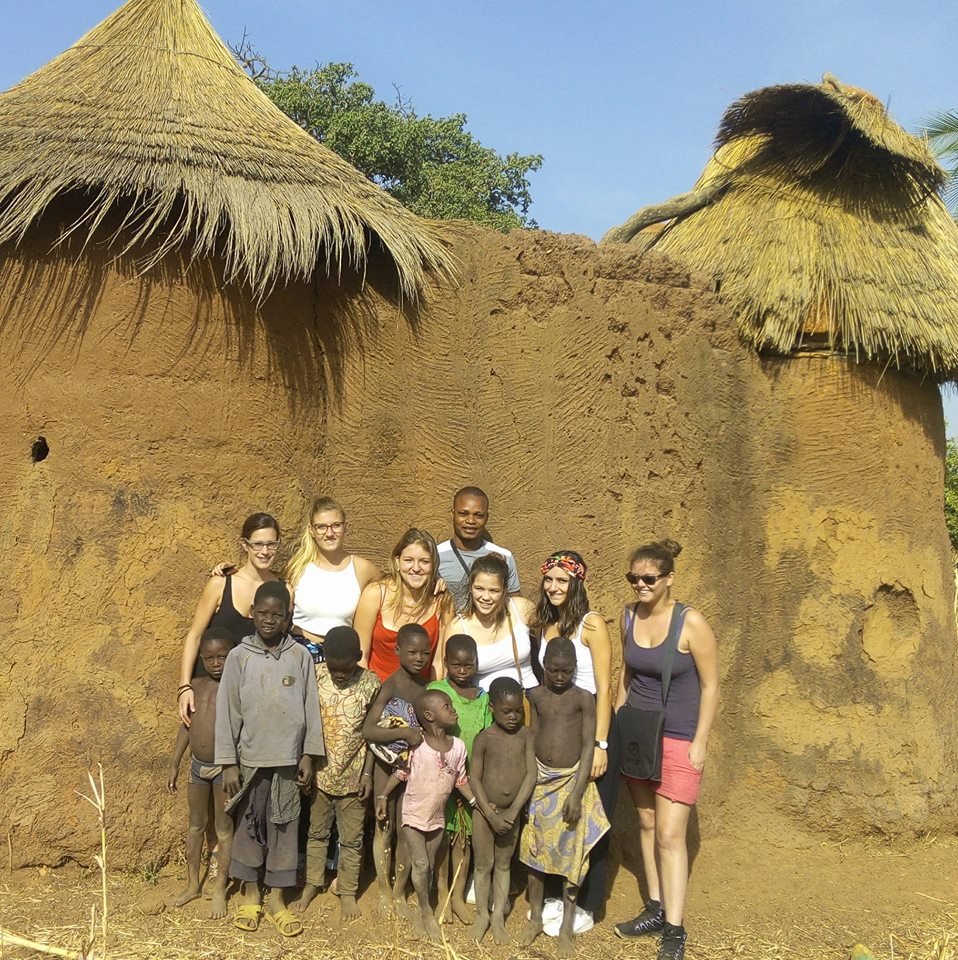 Tata Somba dans la région de l'Atacora au Bénin